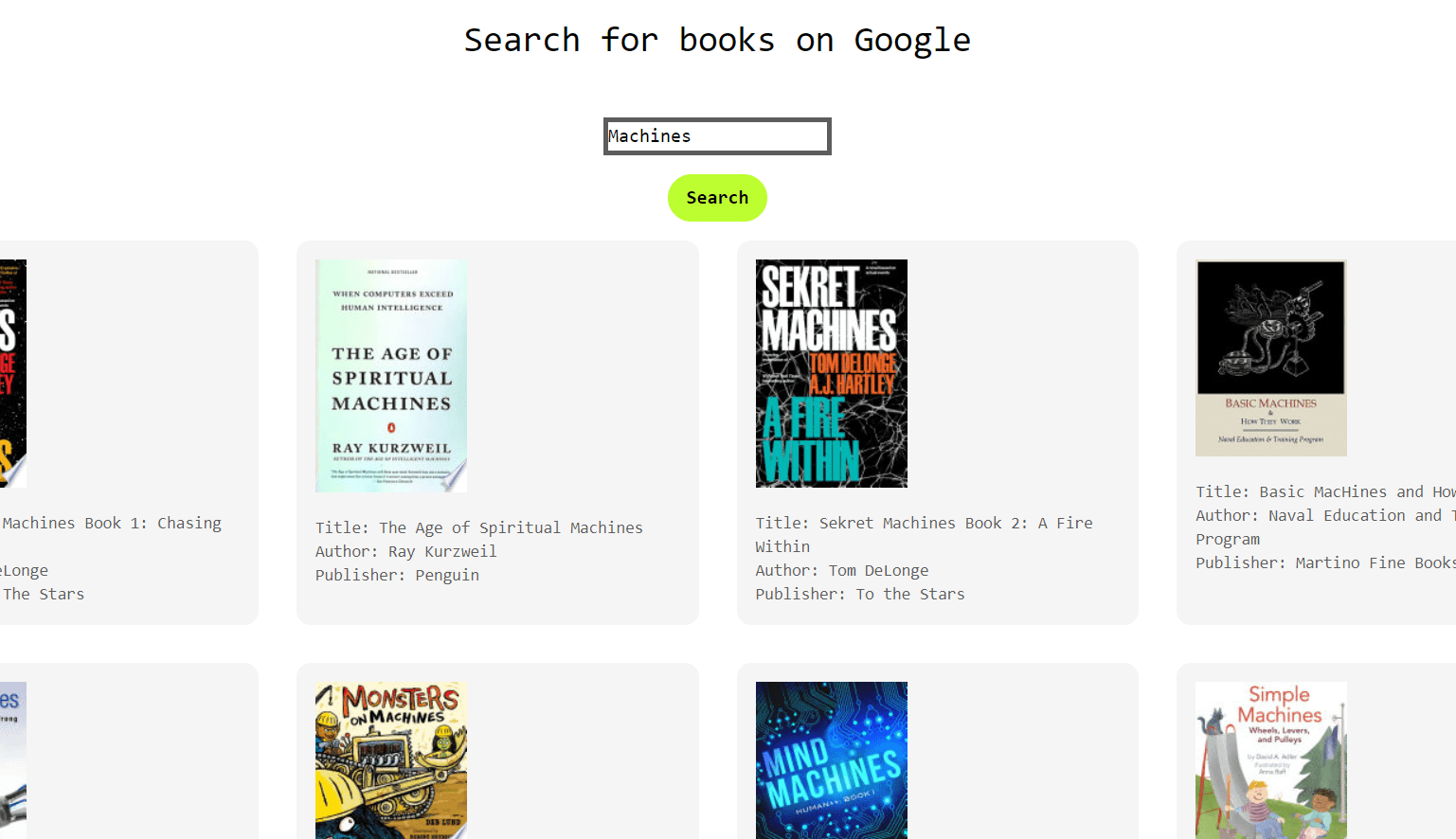 Google books